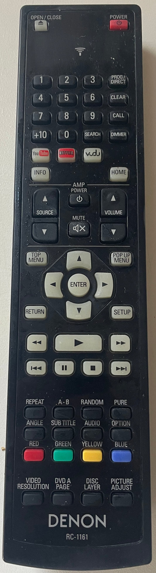 Denon AVR Remote Control RC-1161